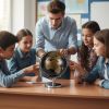 Modern Decorative Tabletop Earth Globe for Household/Office Decor