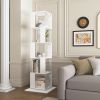 5 tier Rotating Bookshelf