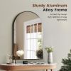 Bathroom Wall Mirror, Metal Frame Vanity Mirror for Bedroom, Entryway, Living Room