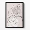 The Hug Floating Framed Canvas