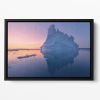 Disko Bay I Floating Framed Canvas