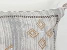 EVERYDAY Sabra silk inspired Lumbar pillow cover Embroidered pillow cover 12x28 Pillowcase