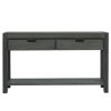 Console Table Entryway Table for Hallway Living Room with 2 Drawers and 1 Shelf