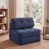 Folding Sofa Bed with Pillow and Back Support for Living Room