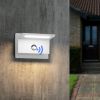 inowel Outdoor Motion Sensor Porch Light Outdoor Wall Light Fixture Modern LED Exterior Wall Sconce for Front Door Garage Patio Garden 17311