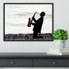 Jazz on the beach Framed Print