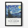 The Starry Night Titled Floating Framed Canvas