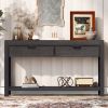 Console Table Entryway Table for Hallway Living Room with 2 Drawers and 1 Shelf