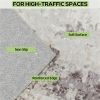 Carpet, floor carpet, suitable for living room, bedroom, dining room, mixed brown