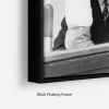 Princess Diana with family aboard the Royal Yacht Britannia Floating Frame Canvas