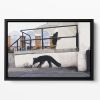 Banksy Kentucky Fox Floating Framed Canvas